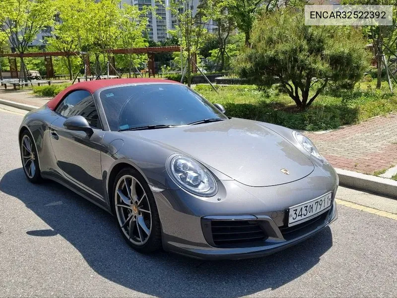 911 Carrera 4 Cabriolet 991 VIN: ENCAR32522392 Lot: 32522392