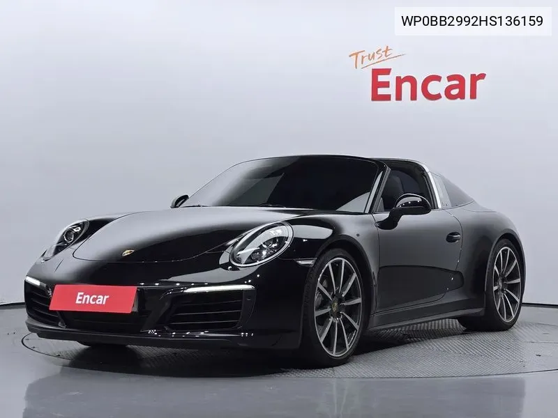 911Targa 4S991 VIN: WP0BB2992HS136159 Lot: 38516350