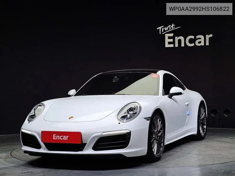 911 Carrera 4 991 VIN: WP0AA2992HS106822 Lot: 39224127