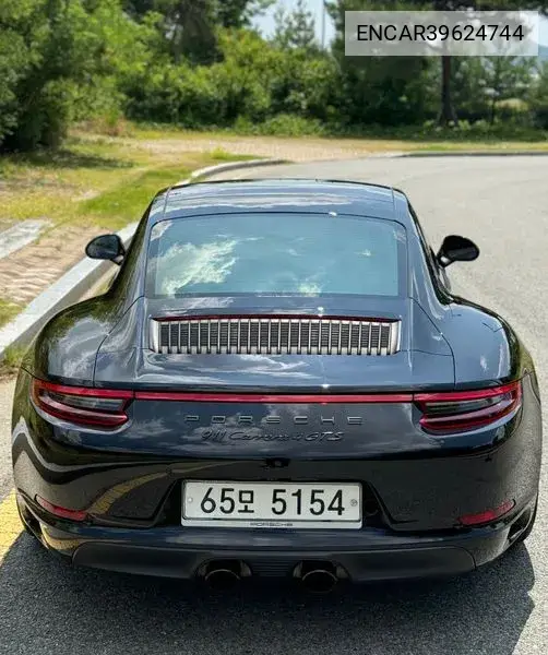 911 Carrera 4 Gts 991 VIN: ENCAR39624744 Lot: 39624744