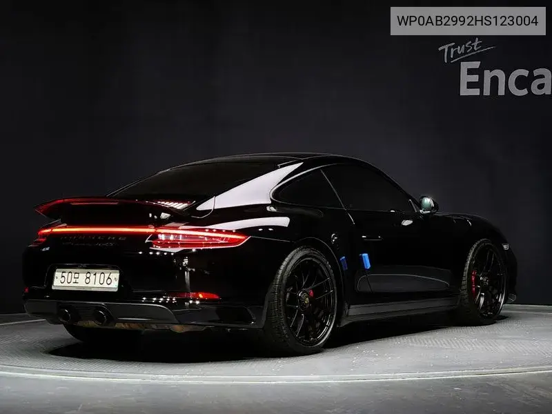 911 Carrera 4 Gts 991 VIN: WP0AB2992HS123004 Lot: 39643710