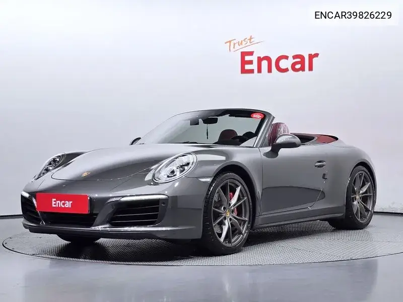 911 Carrera 4 Cabriolet 991 VIN: ENCAR39826229 Lot: 39826229