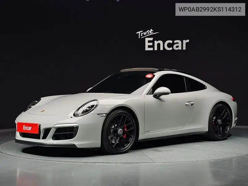 911 Carrera 4 Gts 991 VIN: WP0AB2992KS114312 Lot: 39669526