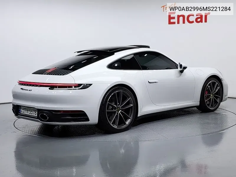Porsche 911 (992) Carrera 4S VIN: WP0AB2996MS221284 Lot: 38089427