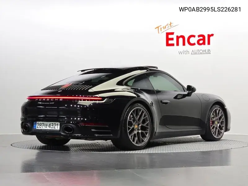 911 (992) Carrera 4S VIN: WP0AB2995LS226281 Lot: 39616340