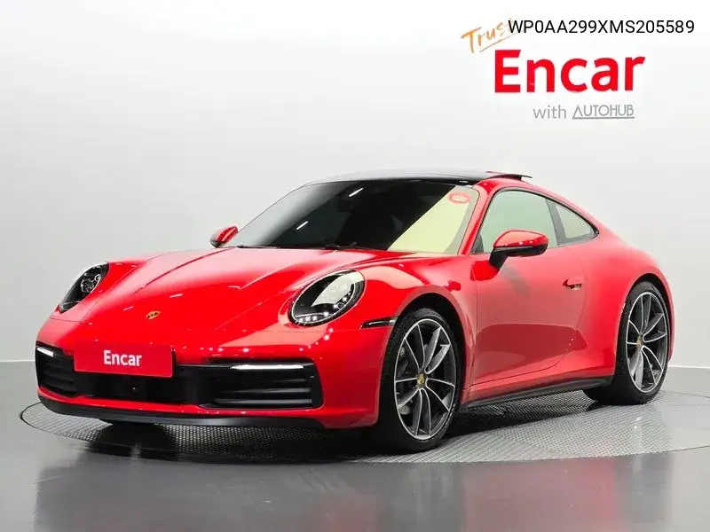 911 (992) Carrera VIN: WP0AA299XMS205589 Lot: 39852860