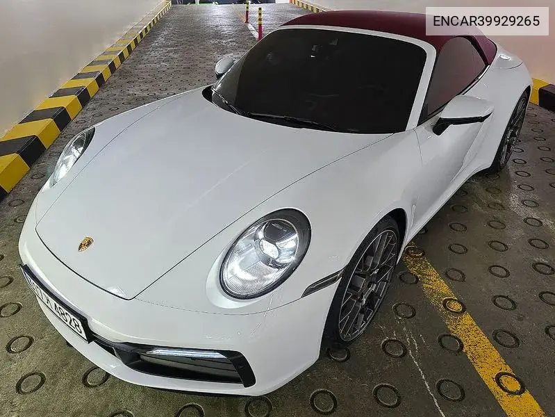 911 (992) Carrera 4S Cabriolet VIN: ENCAR39929265 Lot: 39929265