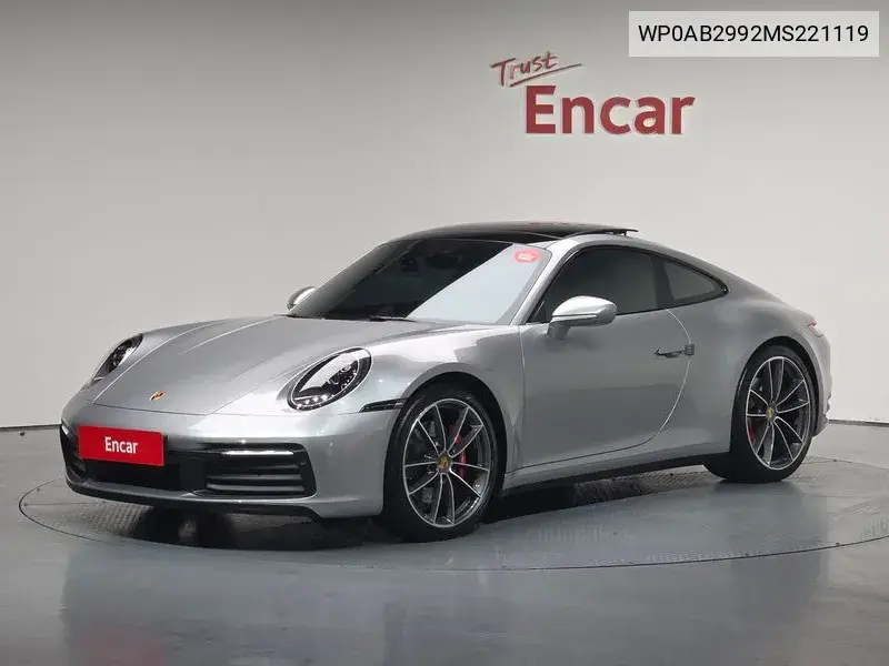 911 (992) Carrera 4S VIN: WP0AB2992MS221119 Lot: 39987261