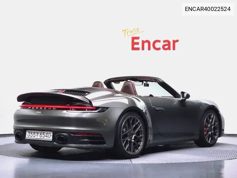 911 (992) Carrera S Cabriolet VIN: ENCAR40022524 Lot: 40022524