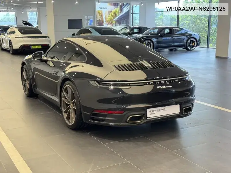 911 (992) Carrera VIN: WP0AA2991NS205126 Lot: 39643028