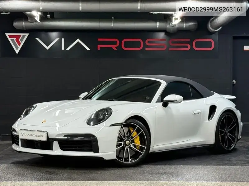 911 (992) Turbo S Cabriolet VIN: WP0CD2999MS263161 Lot: 39872492