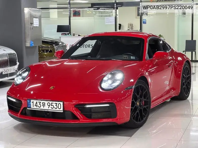 911 (992) Carrera 4 Gts VIN: WP0AB2997PS220049 Lot: 39461997