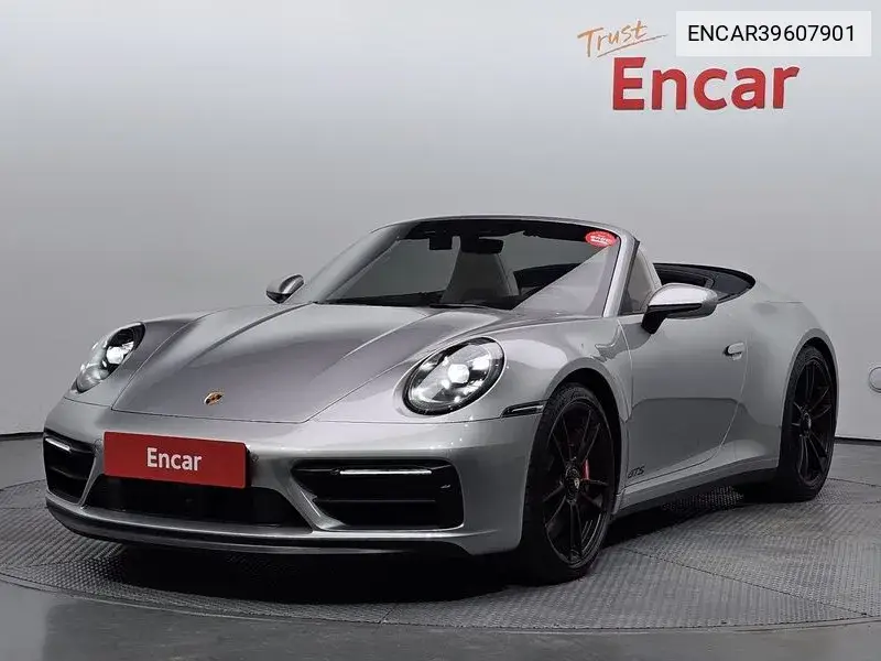 911 (992) Carrera 4 Gts Cabriolet VIN: ENCAR39607901 Lot: 39607901