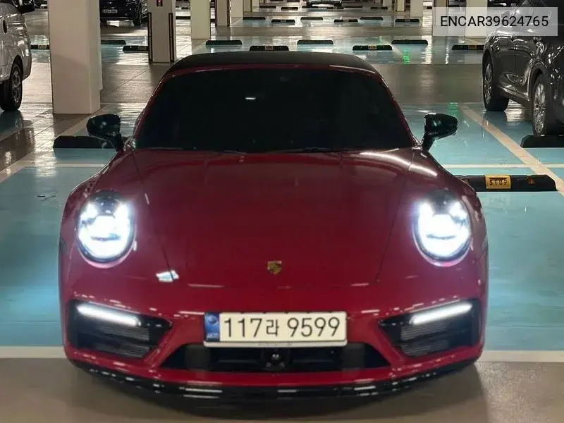 911 (992) Carrera 4 Gts Cabriolet VIN: ENCAR39624765 Lot: 39624765