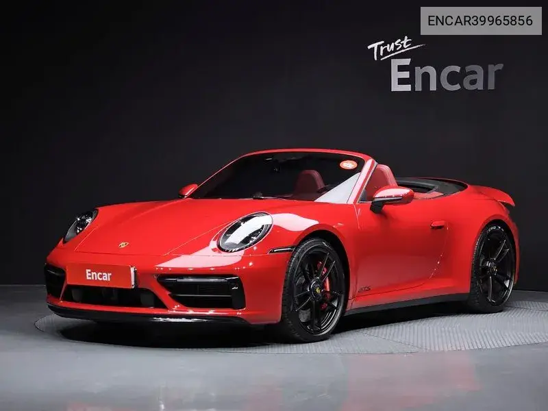 911 (992) Carrera Gts Cabriolet VIN: ENCAR39965856 Lot: 39965856