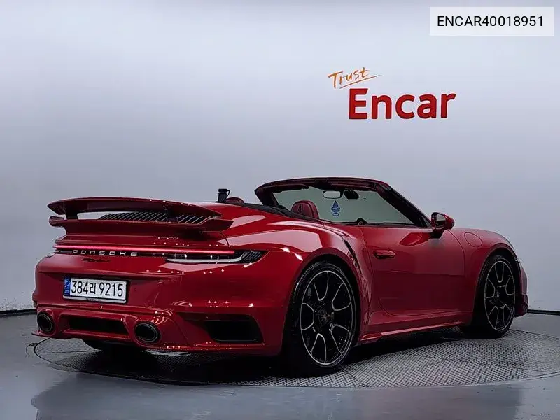 911 (992) Turbo S Cabriolet VIN: ENCAR40018951 Lot: 40018951