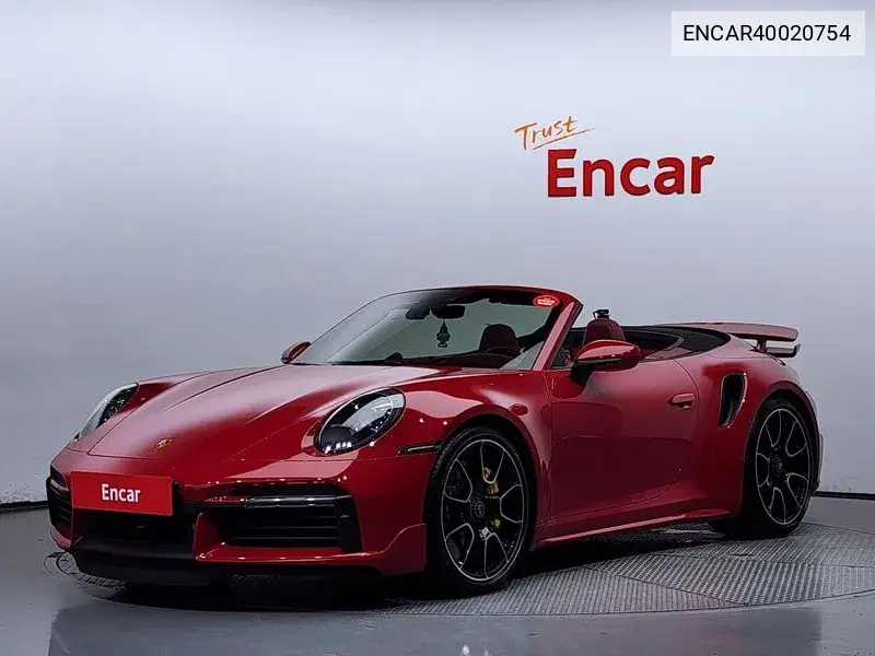 911 (992) Turbo S Cabriolet VIN: ENCAR40020754 Lot: 40020754