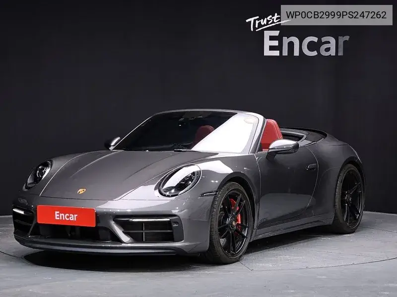 911 (992) Carrera 4 Gts Cabriolet VIN: WP0CB2999PS247262 Lot: 39067053