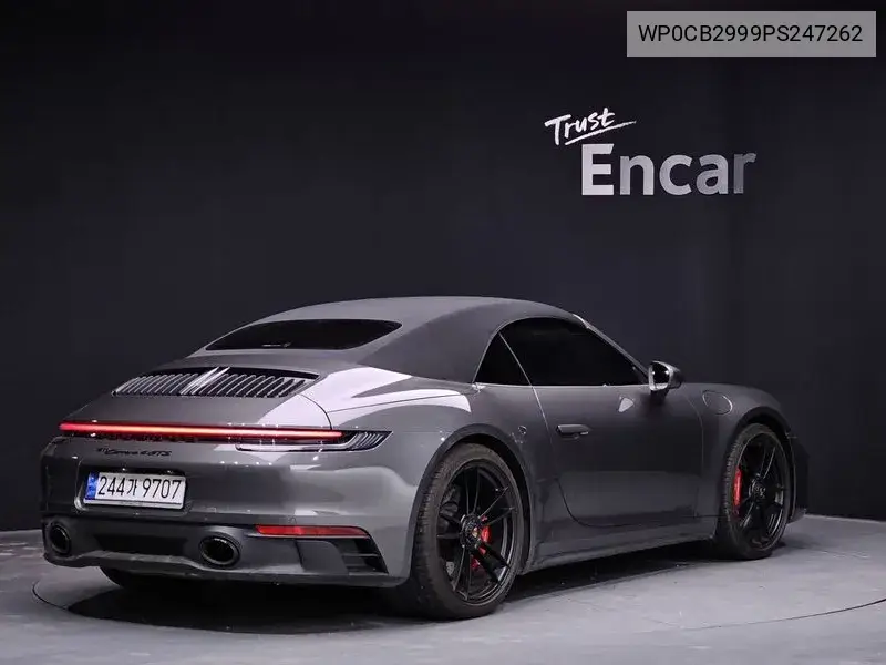 911 (992) Carrera 4 Gts Cabriolet VIN: WP0CB2999PS247262 Lot: 39067053