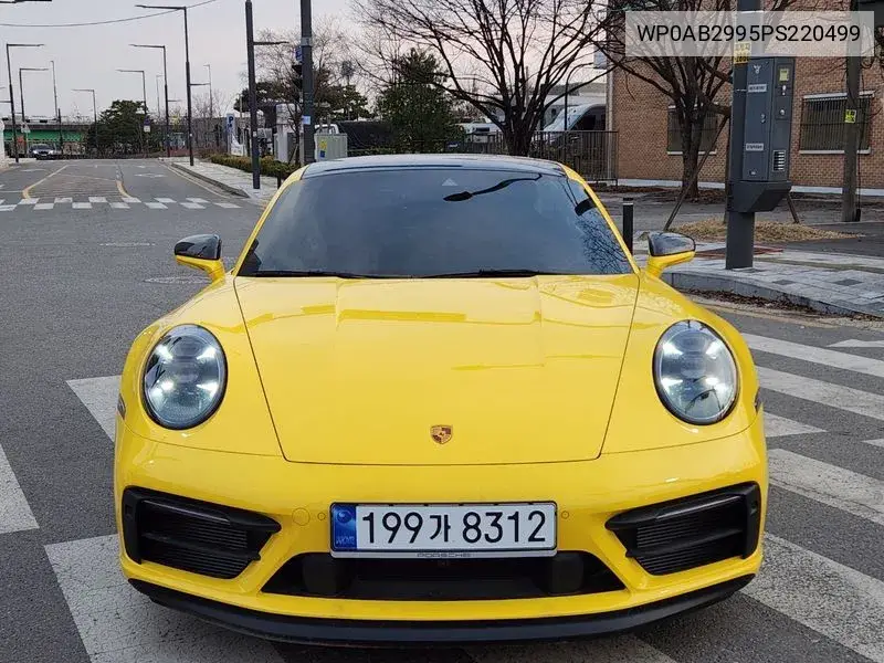 911 (992) Carrera 4 Gts VIN: WP0AB2995PS220499 Lot: 39287400