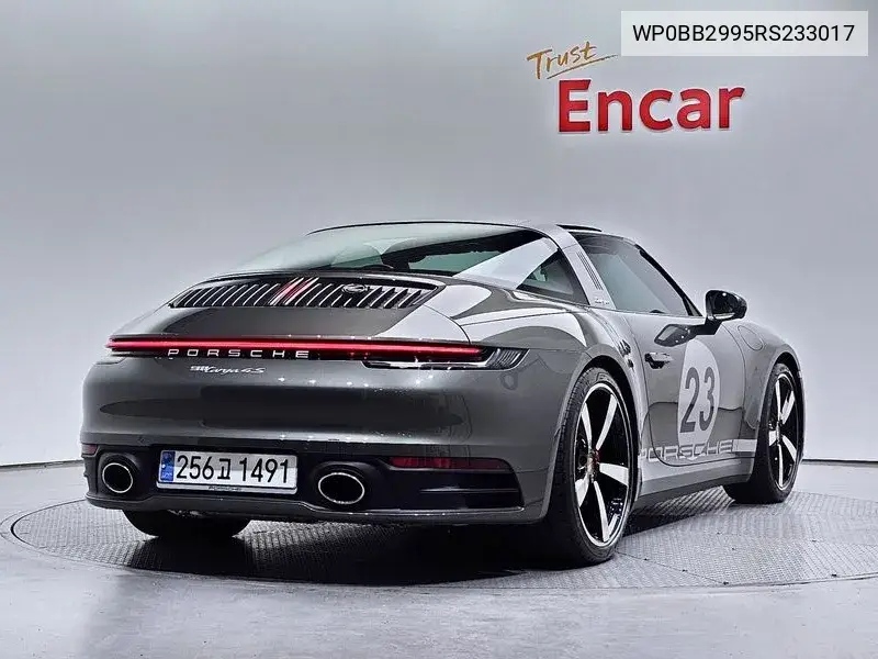 911 (992) Targa 4S VIN: WP0BB2995RS233017 Lot: 39443627