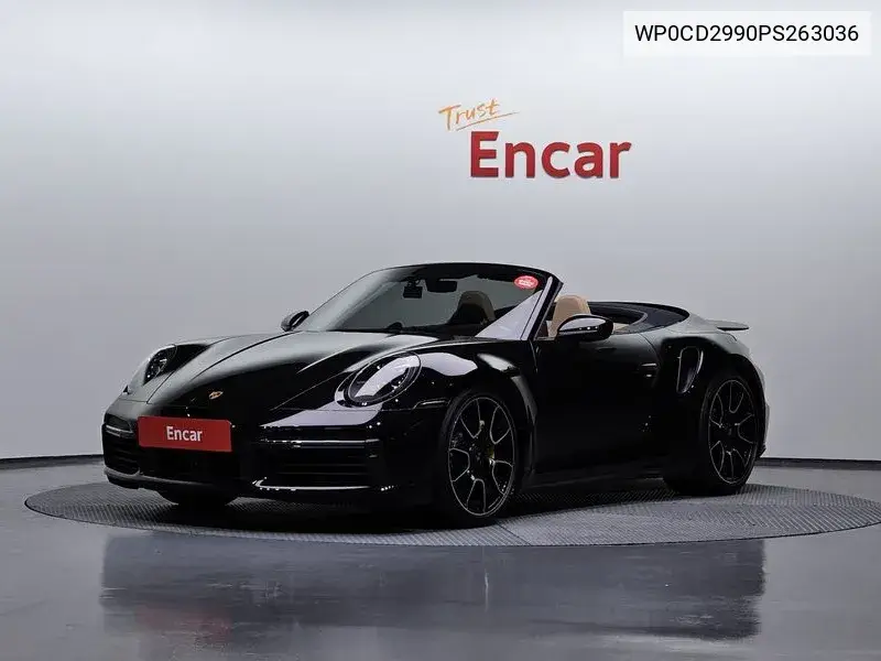 911 (992) Turbo S Cabriolet VIN: WP0CD2990PS263036 Lot: 39477217