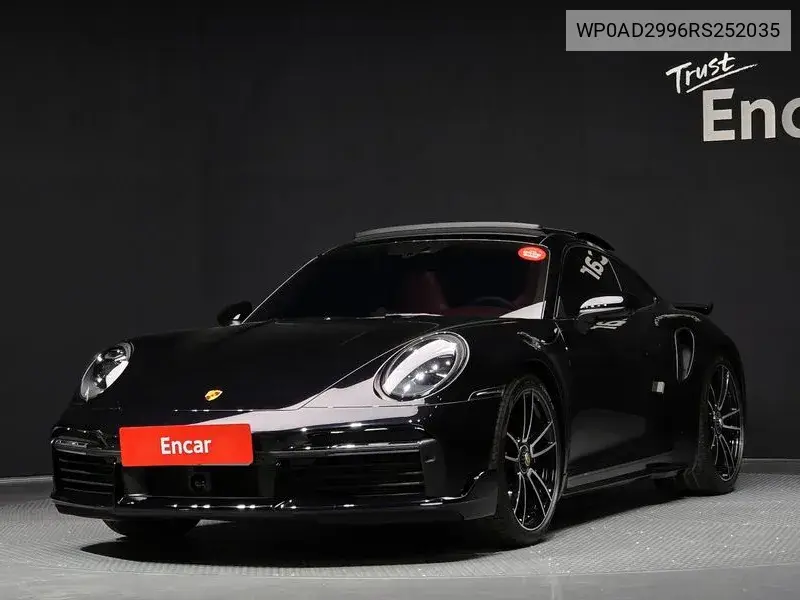 911 (992) Turbo S VIN: WP0AD2996RS252035 Lot: 39563577