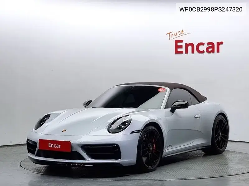 911 (992) Carrera Gts Cabriolet VIN: WP0CB2998PS247320 Lot: 39617859