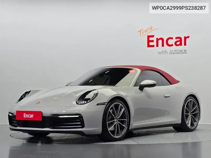 911 (992) Carrera 4 Cabriolet VIN: WP0CA2999PS238287 Lot: 39835090