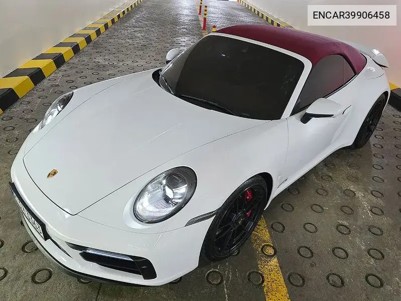 911 (992) Carrera 4 Gts Cabriolet VIN: ENCAR39906458 Lot: 39906458