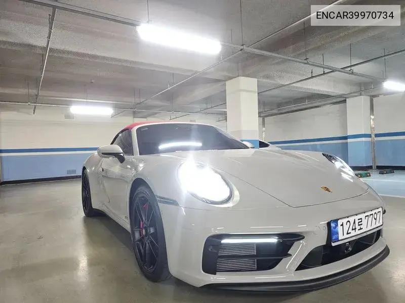 911 (992) Carrera 4 Gts Cabriolet VIN: ENCAR39970734 Lot: 39970734