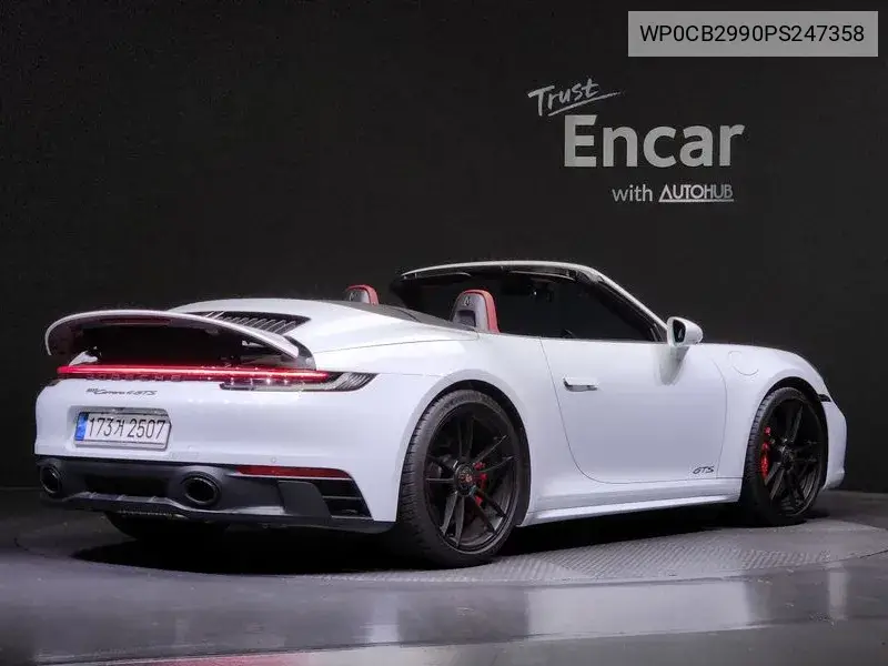 911 (992) Carrera 4 Gts Cabriolet VIN: WP0CB2990PS247358 Lot: 39975207