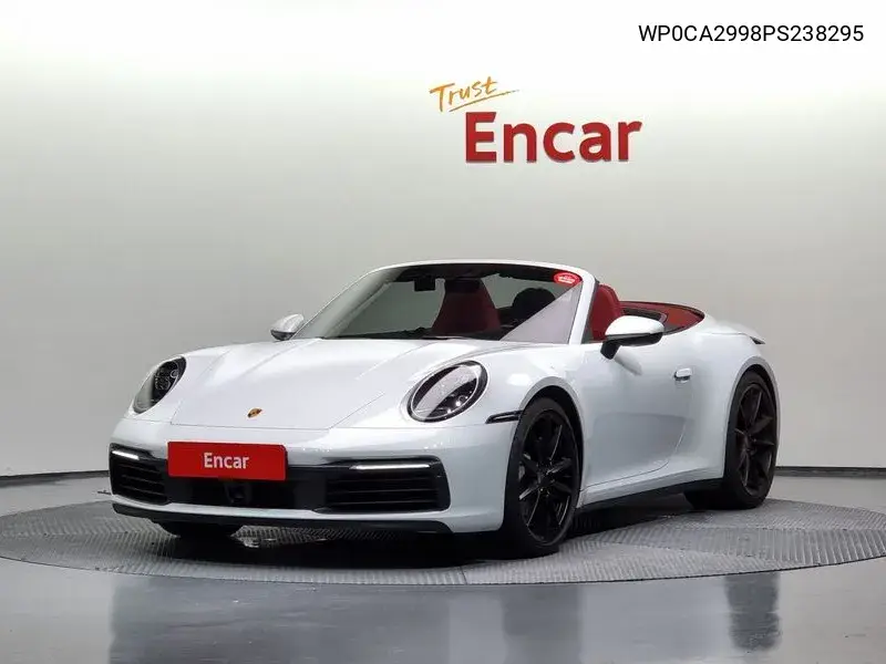 911 (992) Carrera Cabriolet VIN: WP0CA2998PS238295 Lot: 40012483