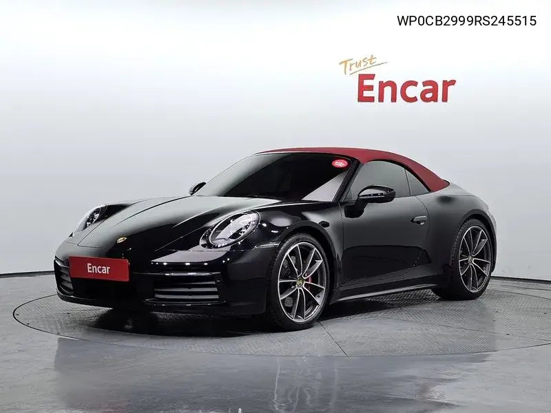 911 (992) Carrera 4S Cabriolet VIN: WP0CB2999RS245515 Lot: 39613840