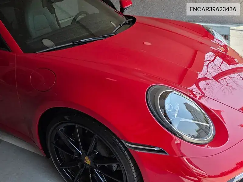 911 (992) Carrera Cabriolet VIN: ENCAR39623436 Lot: 39623436