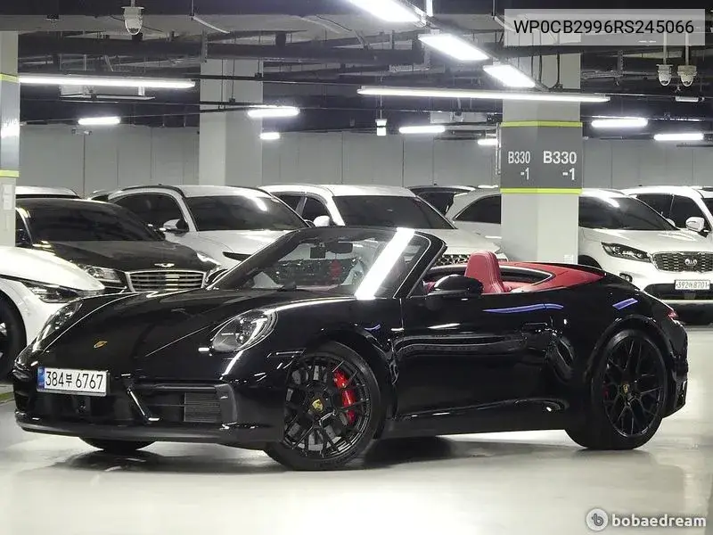 911 (992) Carrera Gts Cabriolet VIN: WP0CB2996RS245066 Lot: 39804436