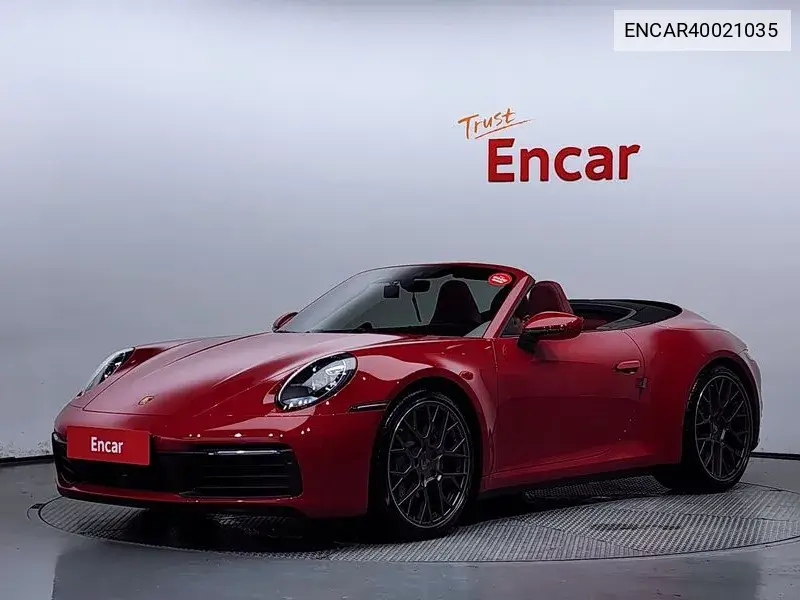911 (992) Carrera 4 Cabriolet VIN: ENCAR40021035 Lot: 40021035