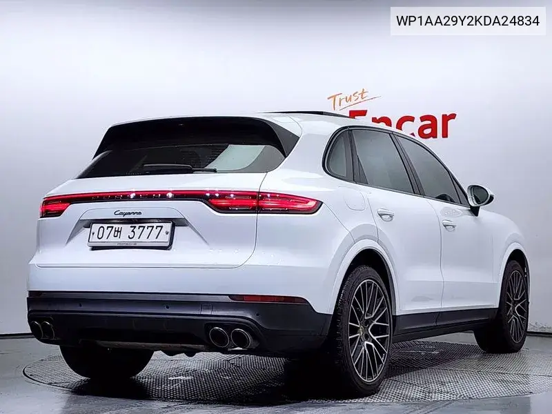 Cayenne (Po536) 3.0 VIN: WP1AA29Y2KDA24834 Lot: 39604340