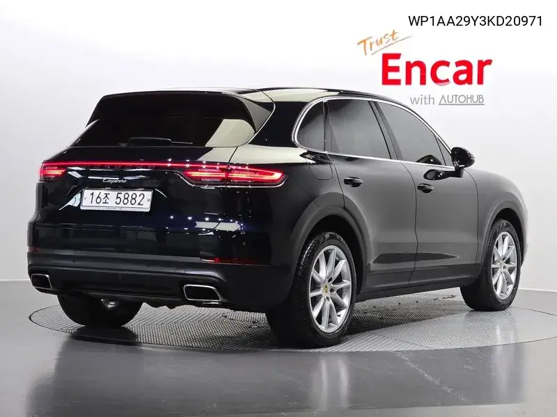 Cayenne (Po536) 3.0 VIN: WP1AA29Y3KD20971 Lot: 39938622