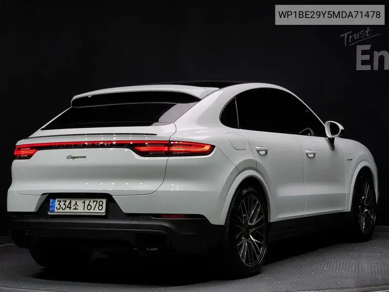 Cayenne (Po536) 3.0 E-Hybrid Coupe VIN: WP1BE29Y5MDA71478 Lot: 39562627
