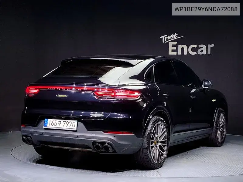 Cayenne (Po536) 3.0 E-Hybrid Coupe VIN: WP1BE29Y6NDA72088 Lot: 39926618