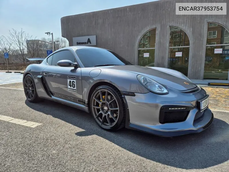 Cayman S 3.4 987C VIN: ENCAR37953754 Lot: 37953754