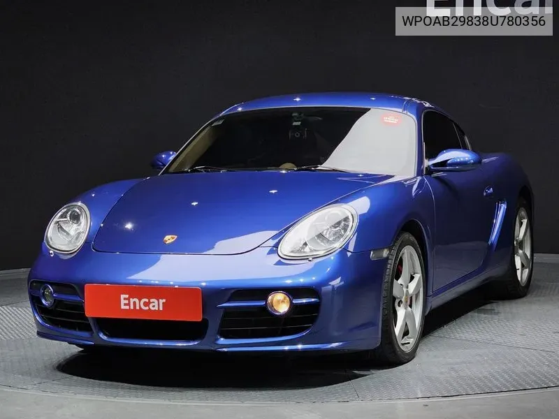 Cayman S 3.4 987C VIN: WPOAB29838U780356 Lot: 37883771