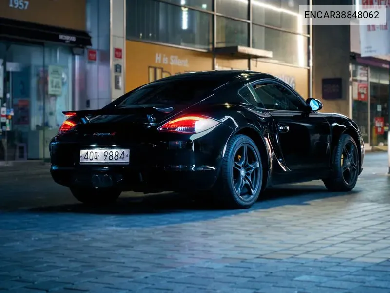 Cayman 2.9 987C VIN: ENCAR38848062 Lot: 38848062