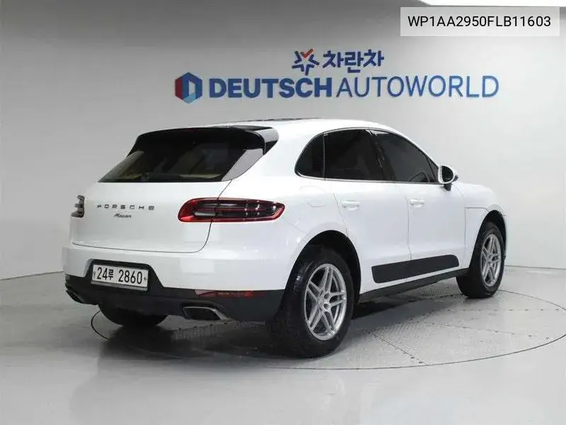 Macan 2.0 95B VIN: WP1AA2950FLB11603 Lot: 39406842