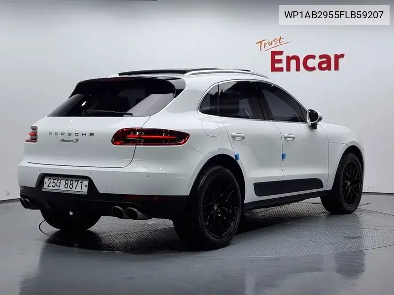 Macan 3.0 S 95B VIN: WP1AB2955FLB59207 Lot: 39478701