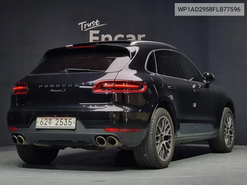 Macan 3.0 S Diesel 95B VIN: WP1AD2958FLB77596 Lot: 40041902