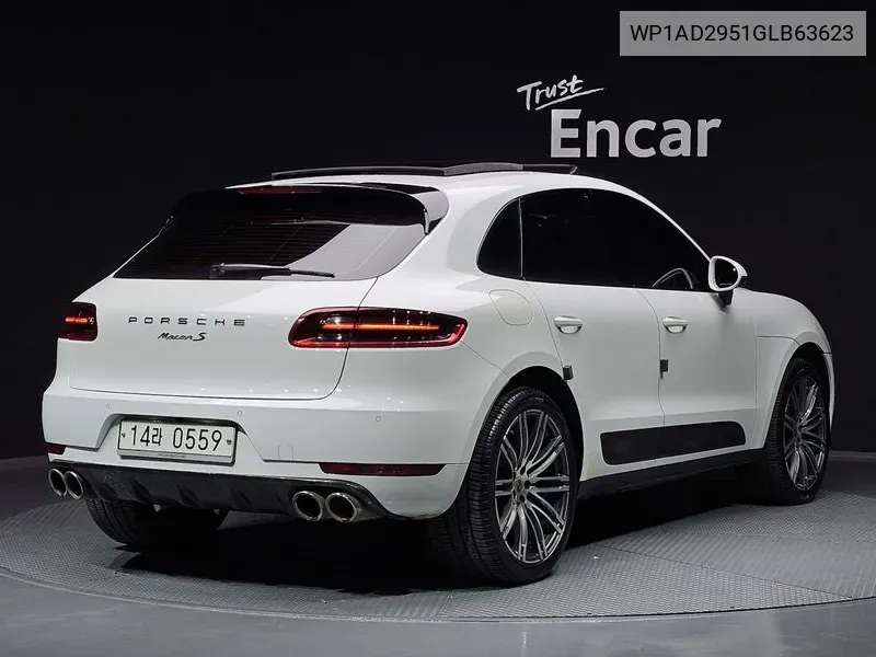 Macan 3.0 S Diesel 95B VIN: WP1AD2951GLB63623 Lot: 38749973