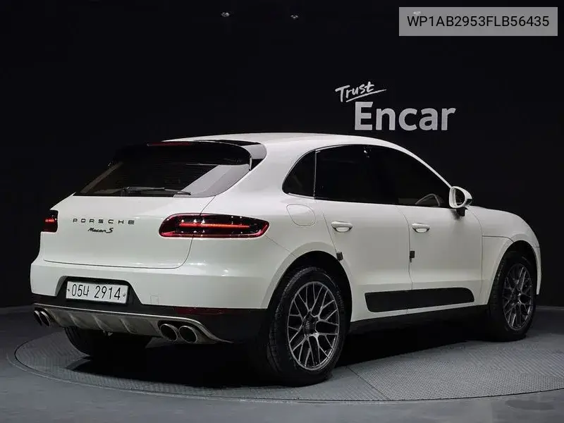 Macan 3.0 S 95B VIN: WP1AB2953FLB56435 Lot: 39168512