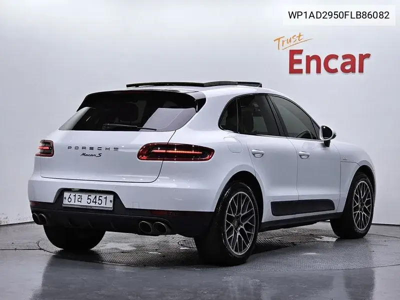 Macan 3.0 S Diesel 95B VIN: WP1AD2950FLB86082 Lot: 39878852